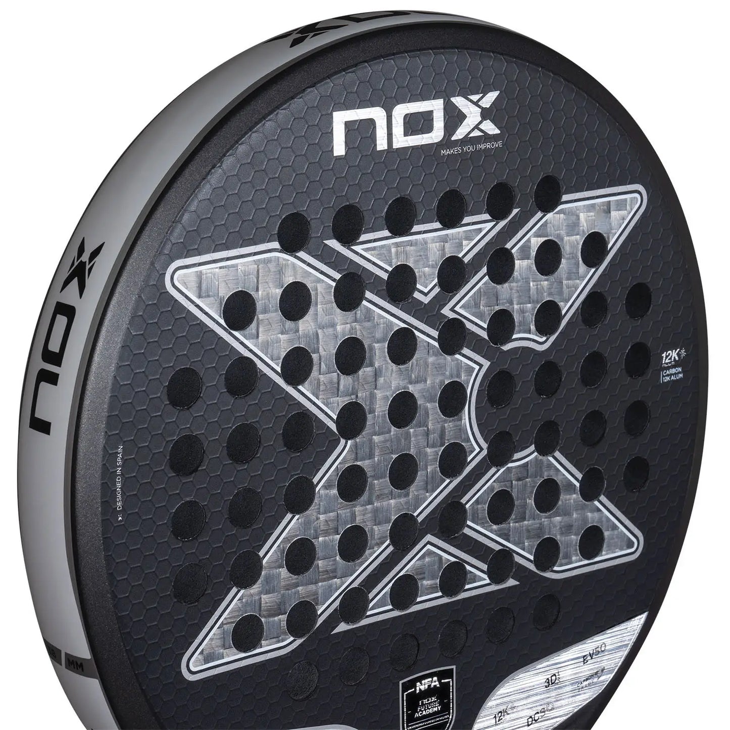NOX FUTURE Control 12K Alum Padel Ütő
