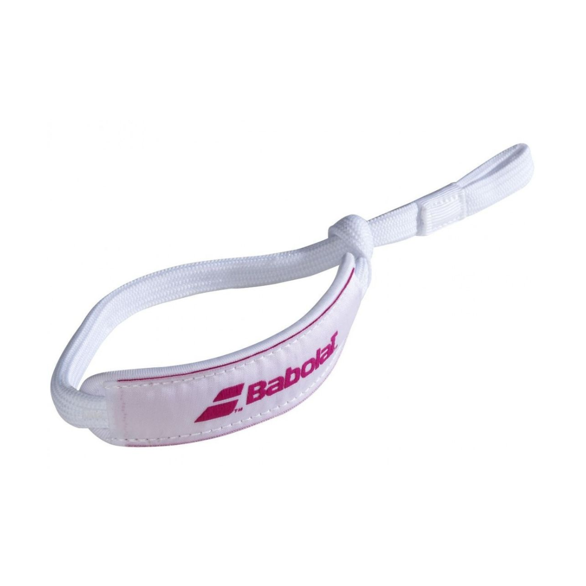 Babolat Wrist Strap Biztonsági Kötél - Fehér Pink