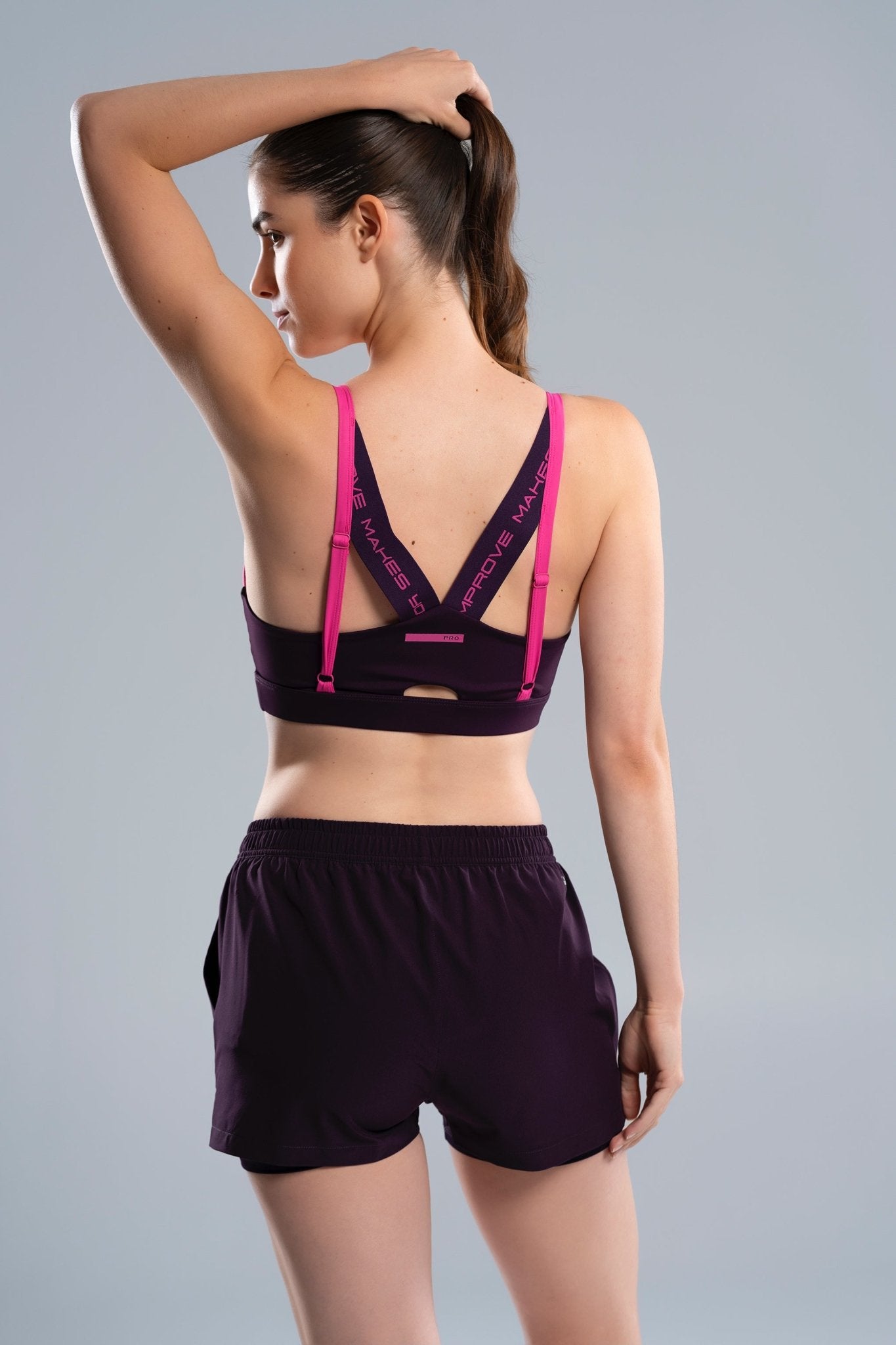 NOX Női Sportmelltartó - Deep Purple - Padel 4 All