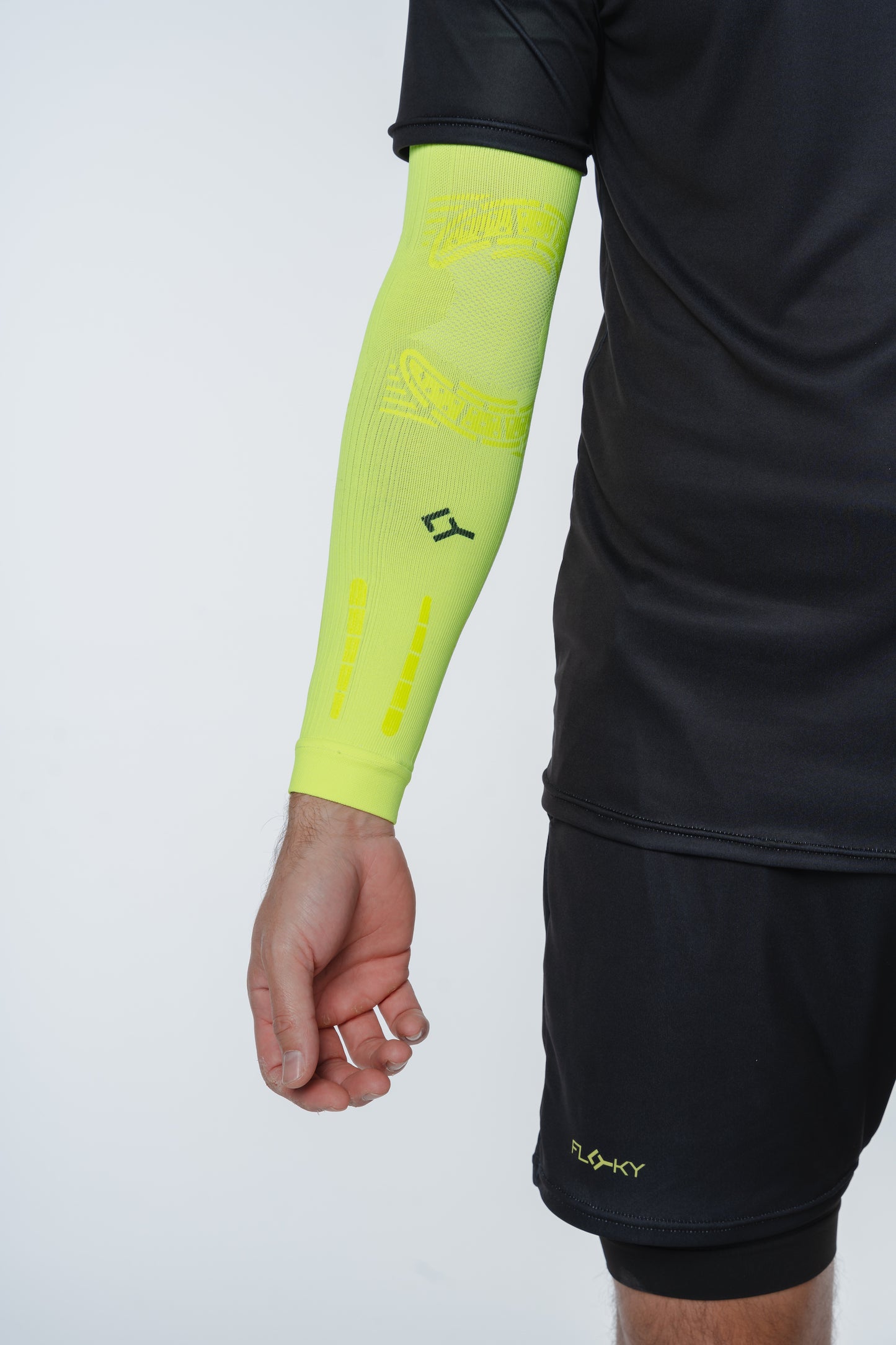 FLOKY No-Strain Könyökrögzítő - Fluo Sárga - 1 pár