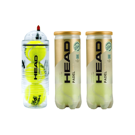 HEAD Padel Labda és Labda Nyomástartó Kombó - Padel 4 All