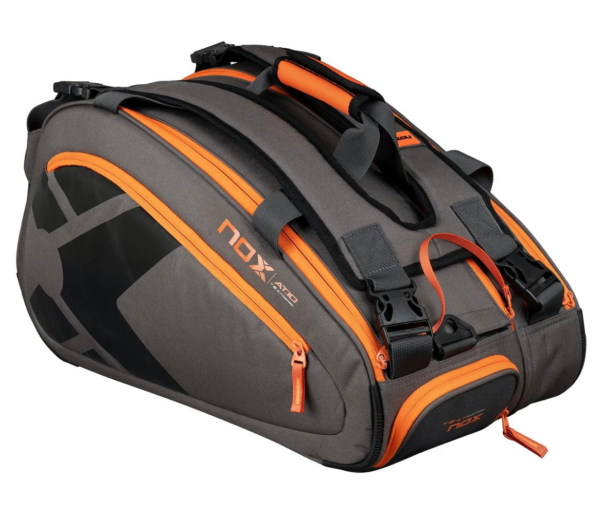 NOX AT10 TEAM Padel Sporttáska - Grey/Orange
