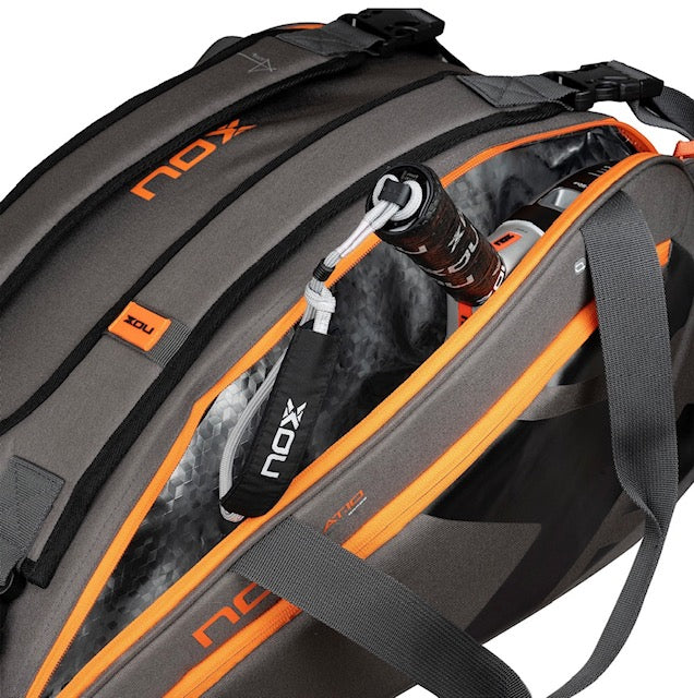 NOX AT10 TEAM Padel Sporttáska - Grey/Orange