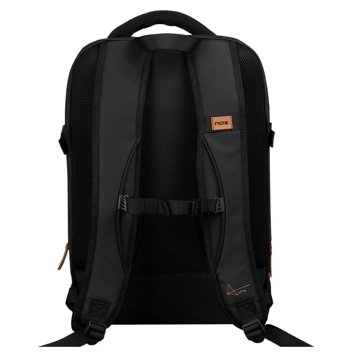 NOX LUXURY OPEN Padel Hátizsák - Black/Brown