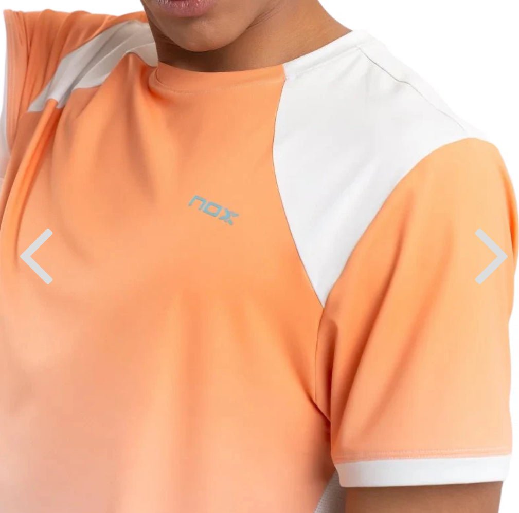 NOX PRO Férfi Póló - Narancs - Padel 4 All
