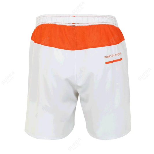 NOX TEAM Férfi Sport Short - Fehér Narancs - Padel 4 All