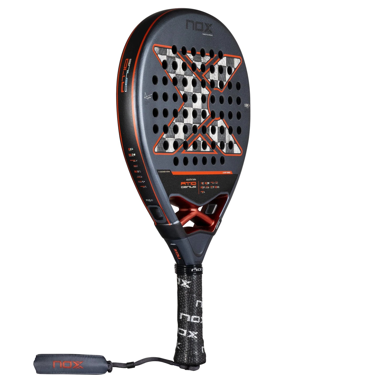 NOX AT10 Luxury GENIUS 18K Alum 2025 Padel Ütő - Padel 4 All