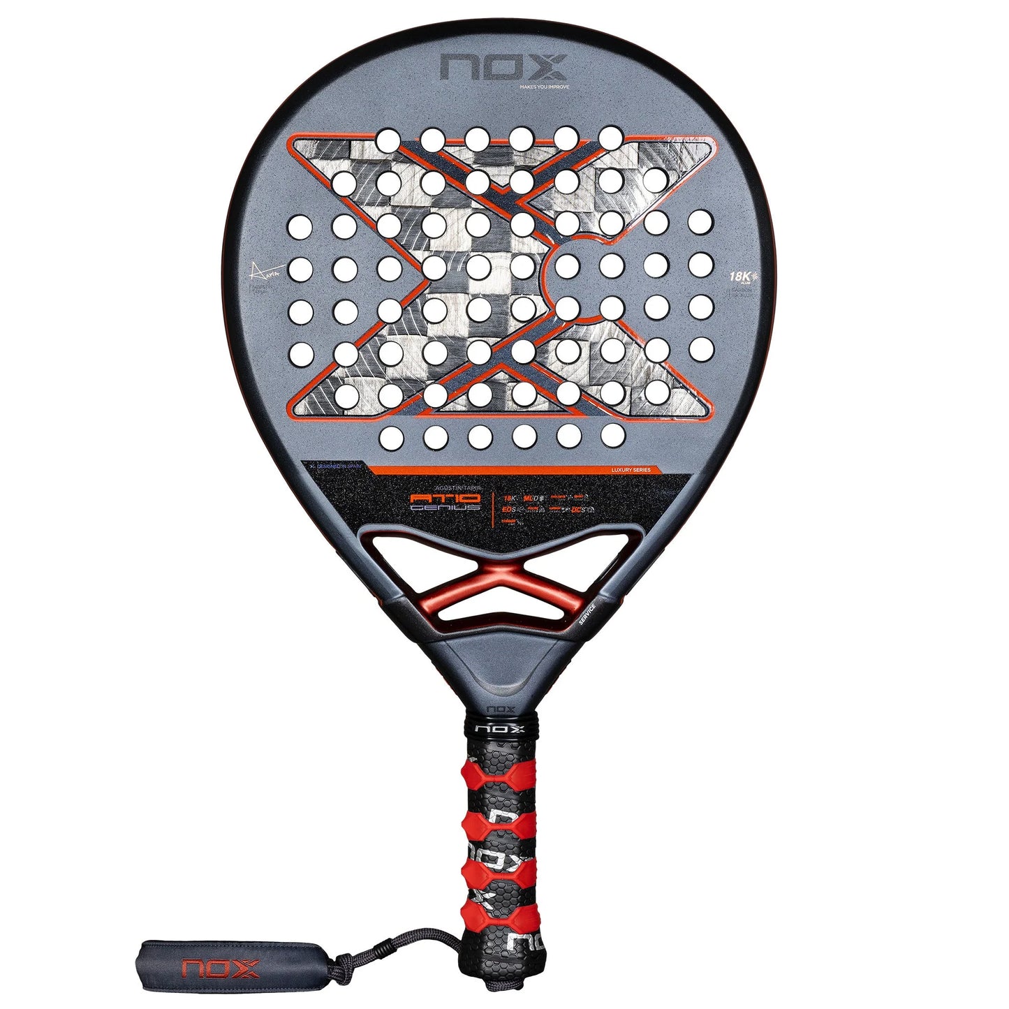NOX AT10 Luxury GENIUS 18K Alum 2025 Padel Ütő - Padel 4 All