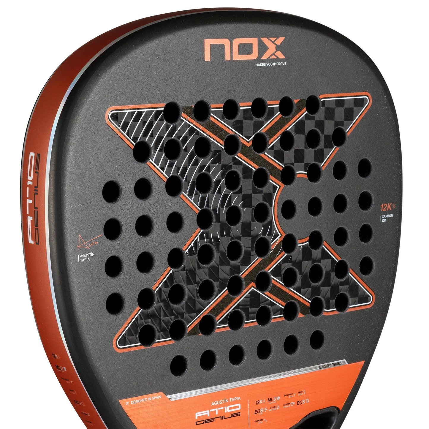 NOX AT10 Luxury GENIUS ATTACK 12K 2025 Padel Ütő - Padel 4 All
