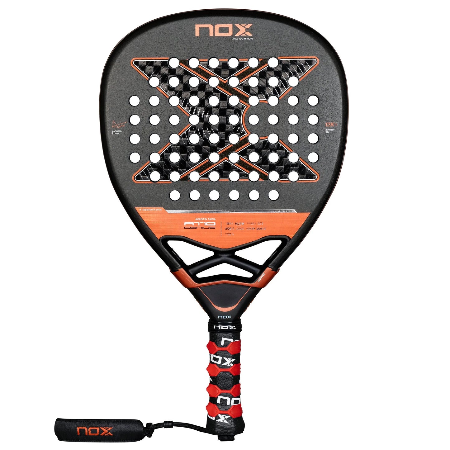 NOX AT10 Luxury GENIUS ATTACK 12K 2025 Padel Ütő - Padel 4 All