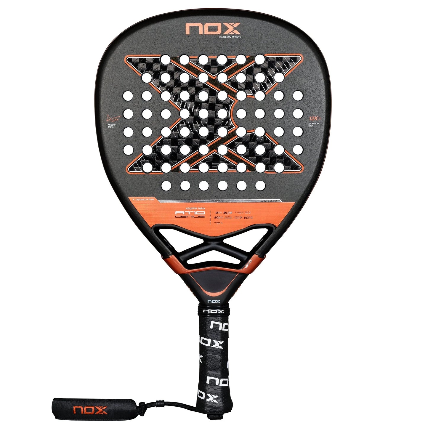 NOX AT10 Luxury GENIUS ATTACK 12K 2025 Padel Ütő - Padel 4 All