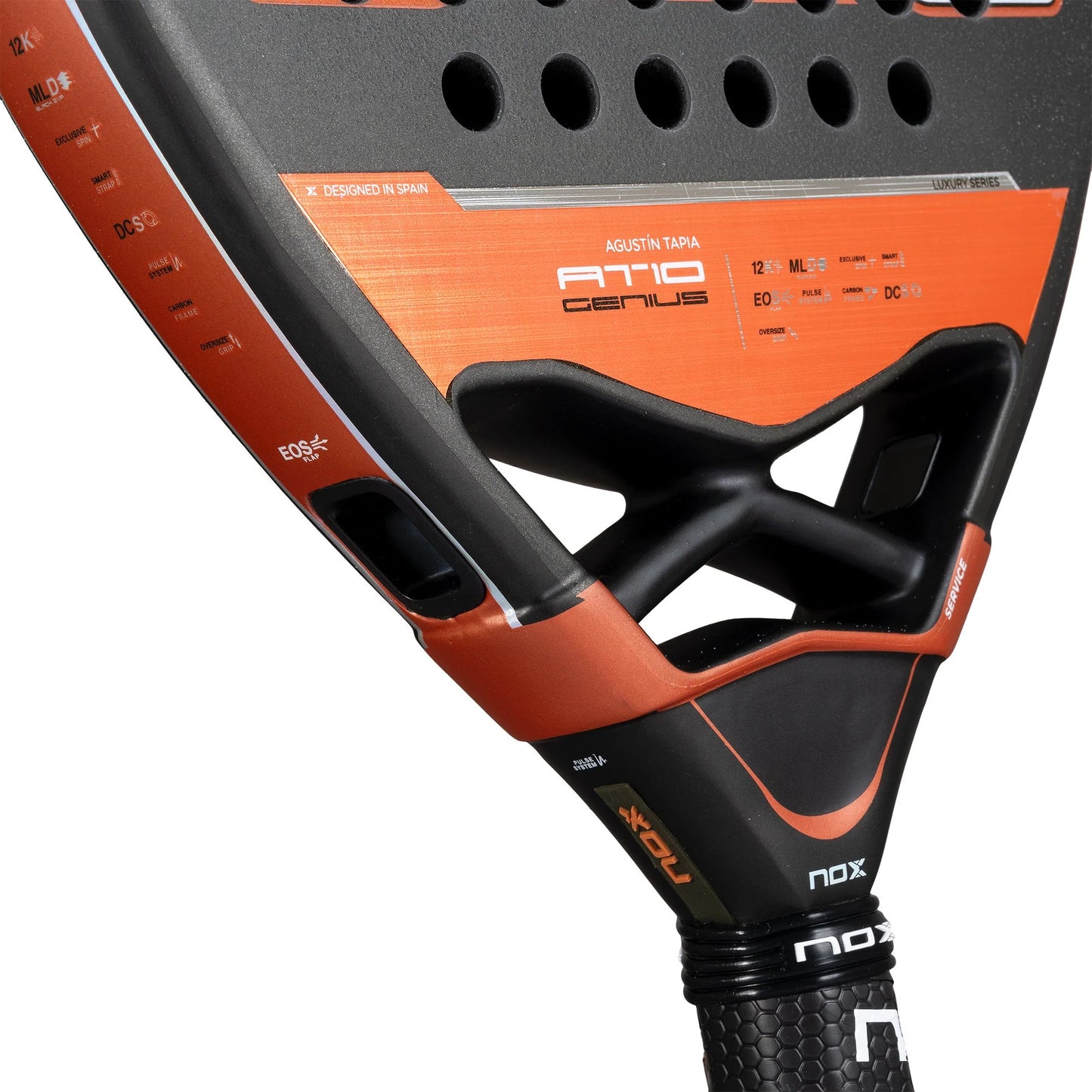 NOX AT10 Luxury GENIUS ATTACK 12K 2025 Padel Ütő - Padel 4 All