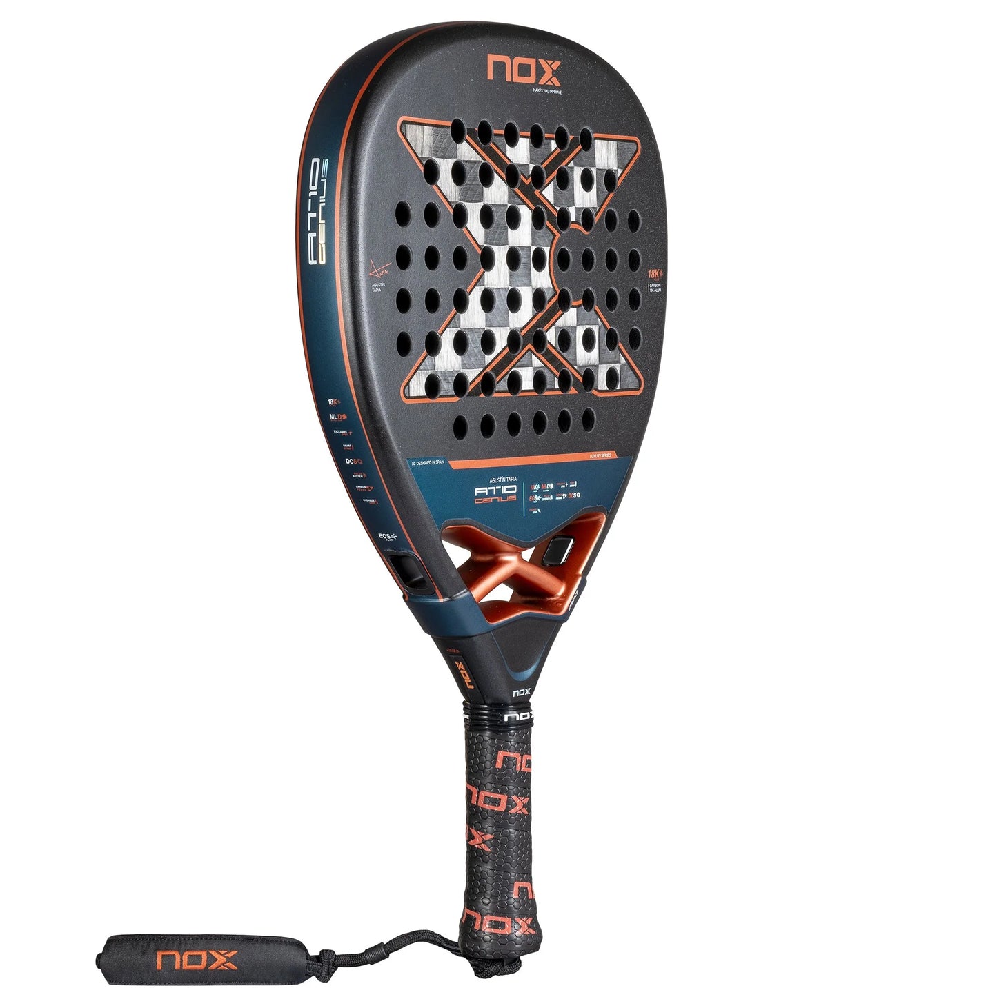 NOX AT10 Luxury GENIUS ATTACK 18K Alum 2025 Padel Ütő - Padel 4 All