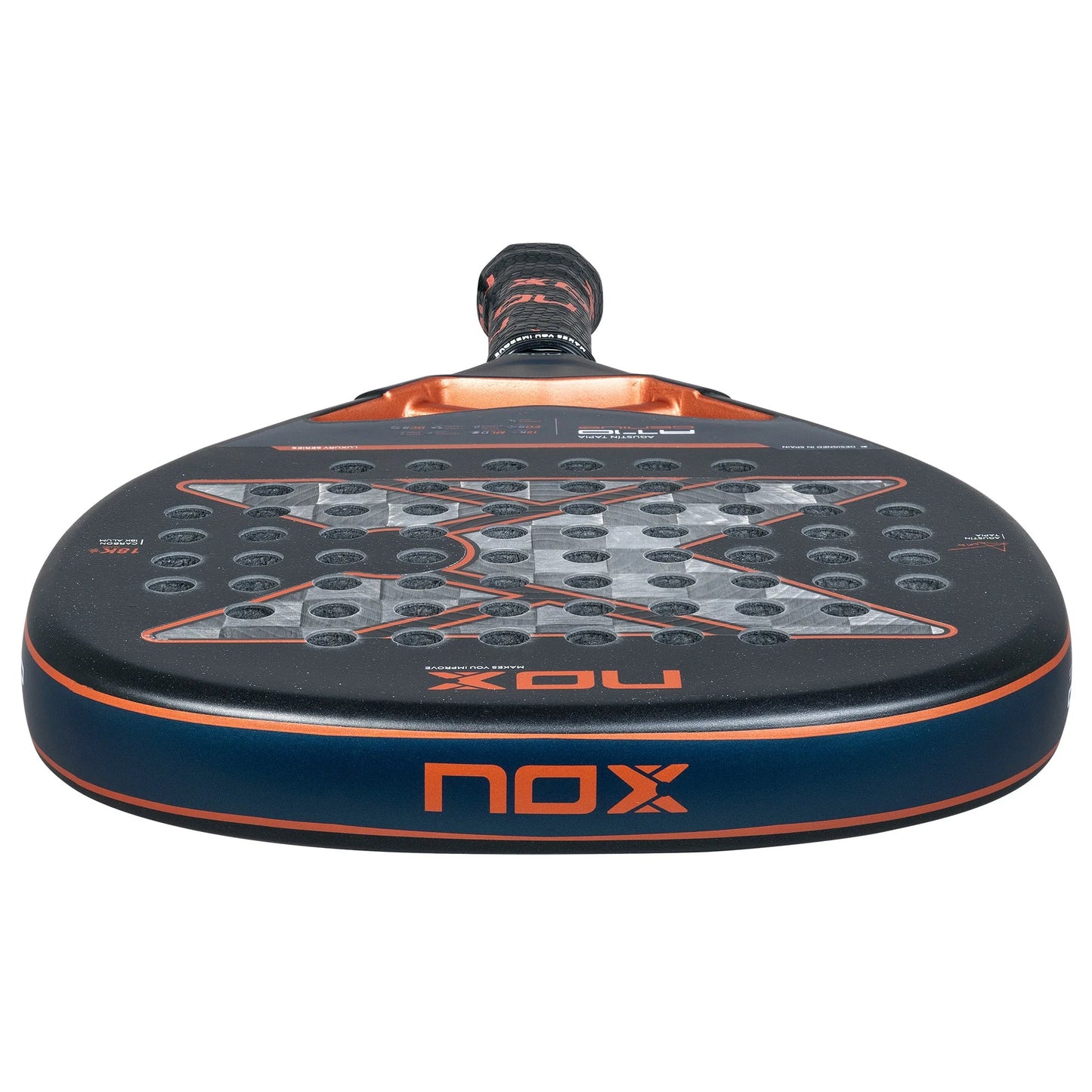 NOX AT10 Luxury GENIUS ATTACK 18K Alum 2025 Padel Ütő - Padel 4 All