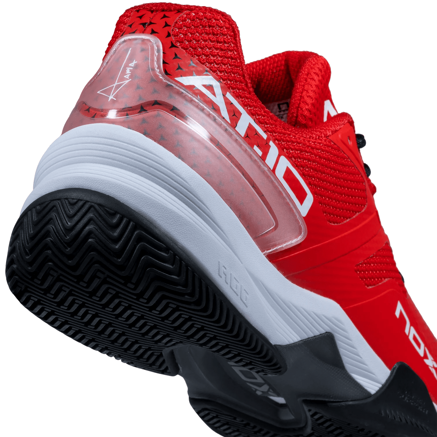 NOX AT10 Padel Cipő - Fiery Red/Black - Padel 4 All