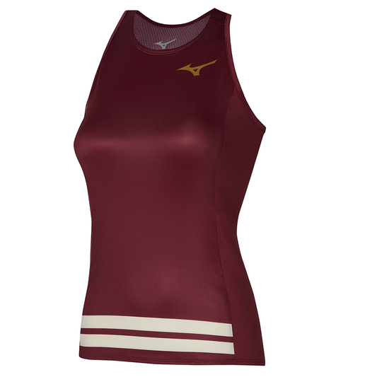 MIZUNO Printed Női Top - Cabarnet - Padel 4 All