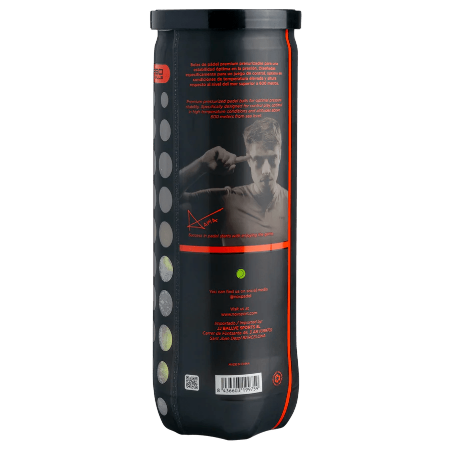 NOX NERBO Padel Labda x3 - Padel 4 All