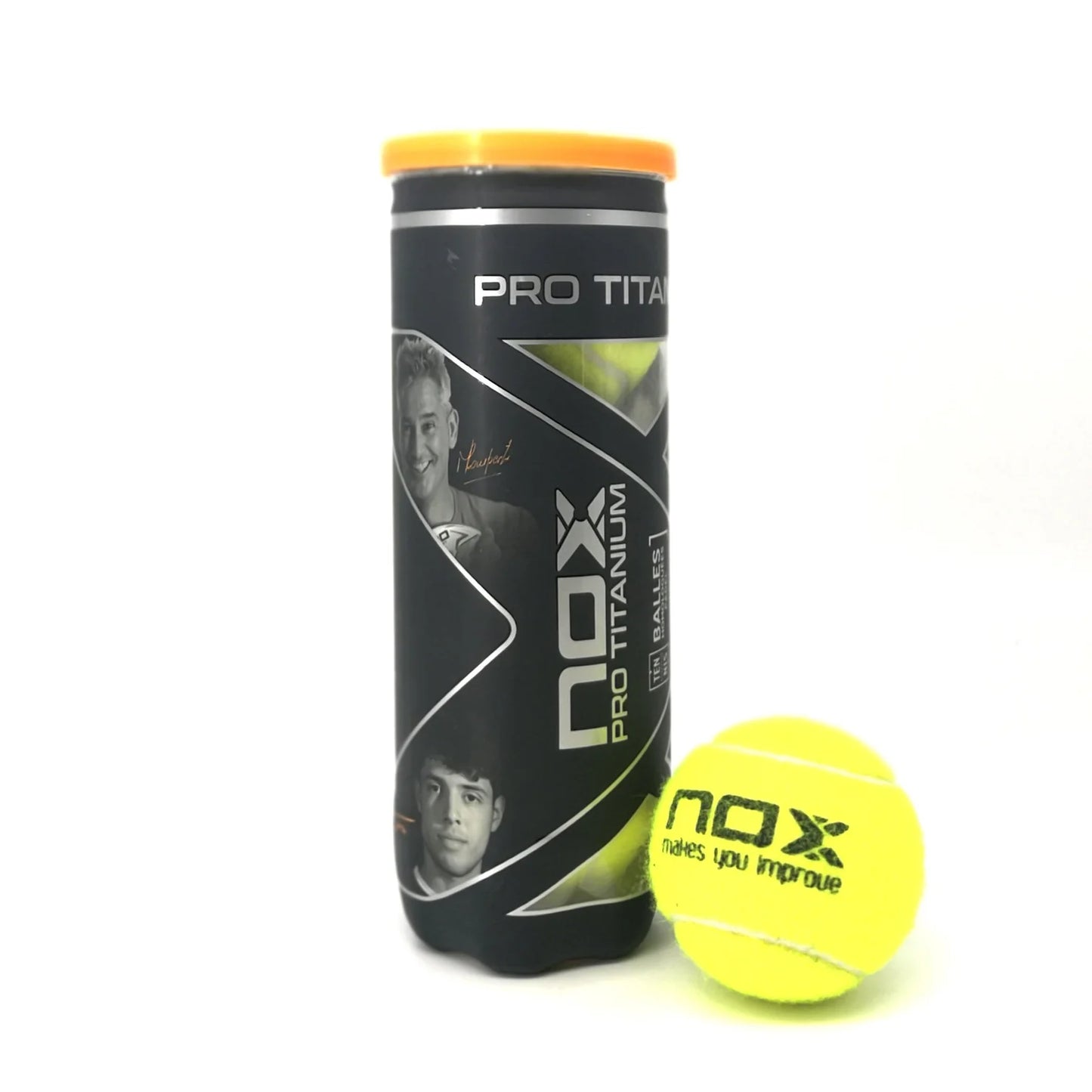 NOX PRO Titanium Padel Labda x3 doboz (24db) - Padel 4 All