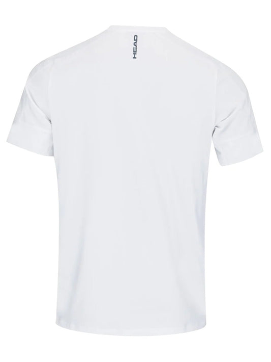 HEAD TECH Sportpóló - White Acid - Padel 4 All