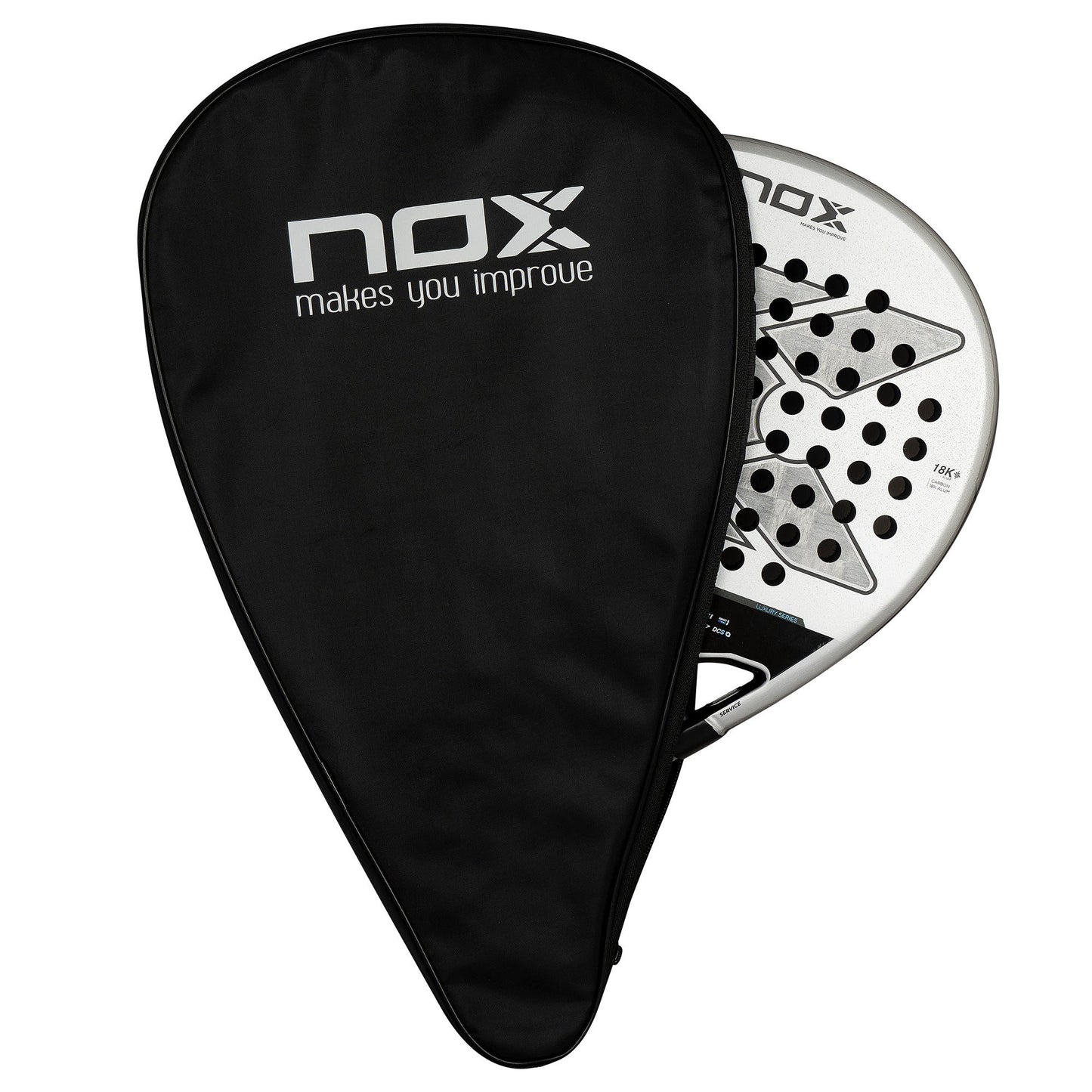NOX LUXURY Padel Ütő Kemény Tok - Padel 4 All