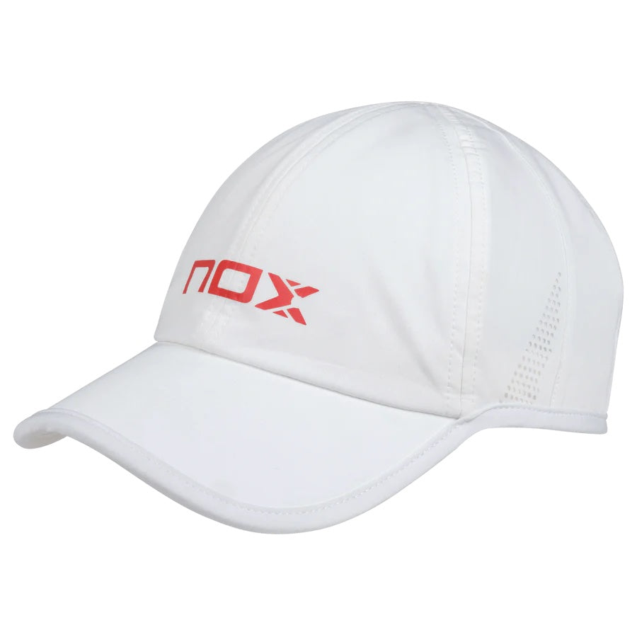 NOX Fehér/Piros Padel Sapka