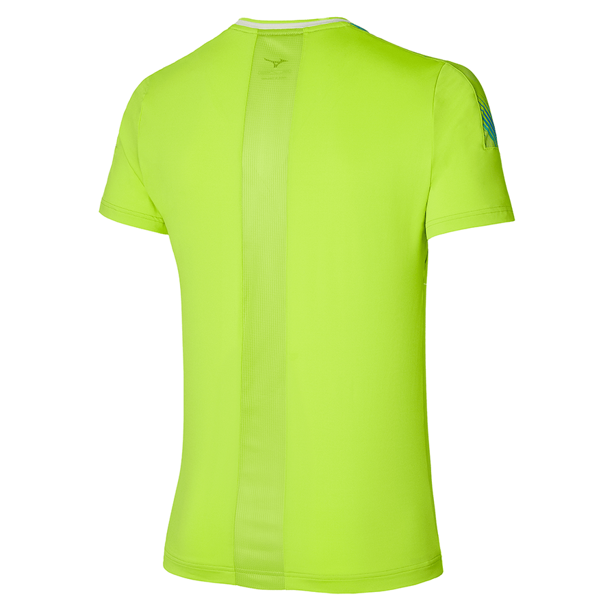 MIZUNO Shadow Sport Póló - Acide Lime - Padel 4 All