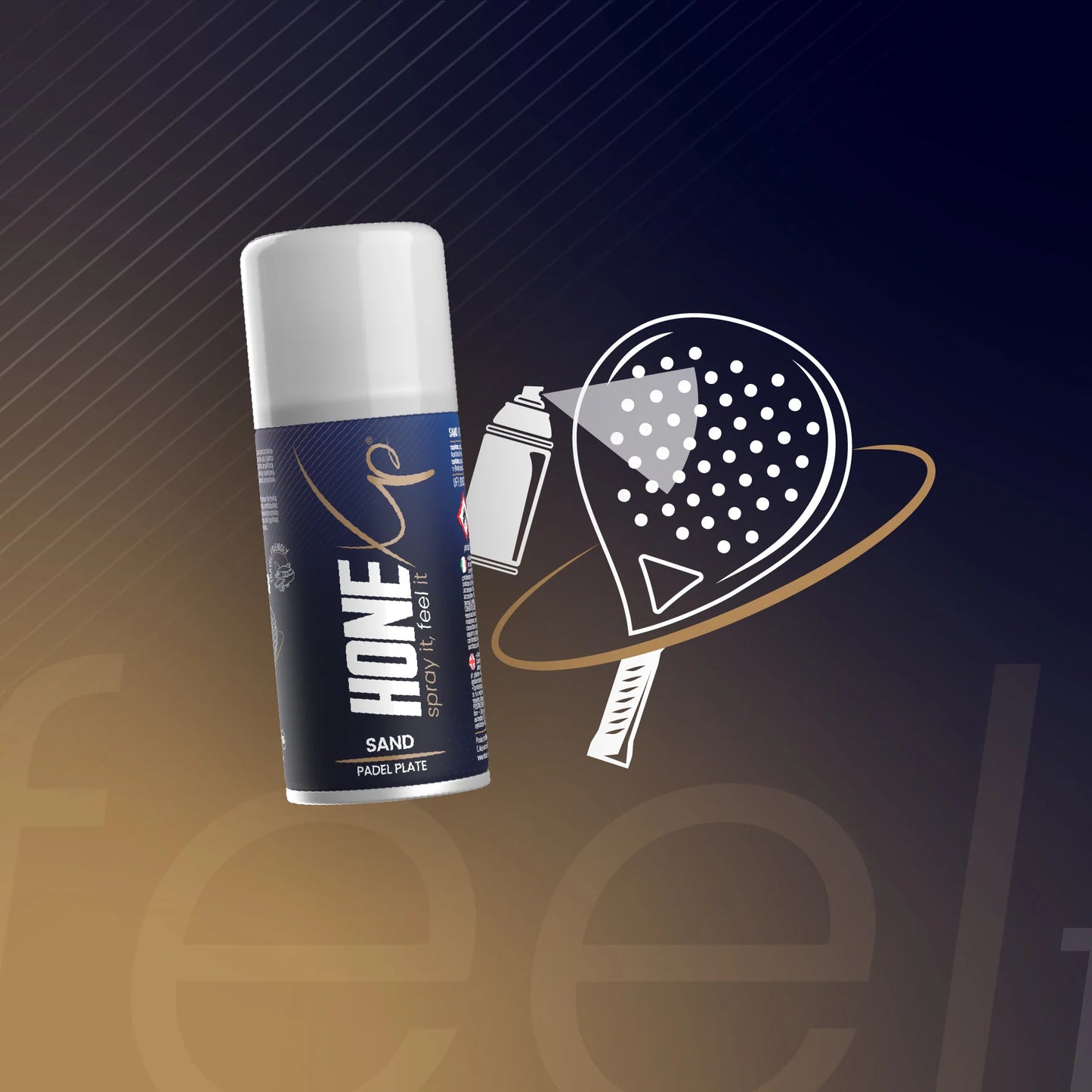 HoneXP Sand Plate - Padel Ütőfelület Érdesítő Spray