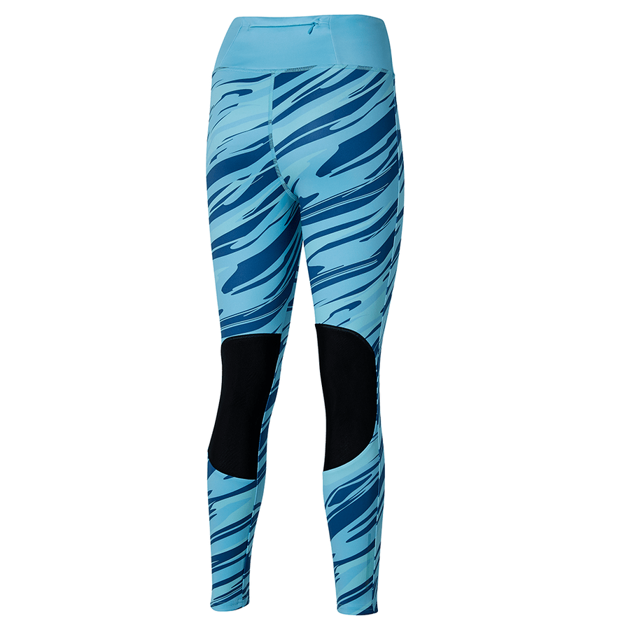 MIZUNO Printed Tight Női Sportnadrág - Kék - Padel 4 All