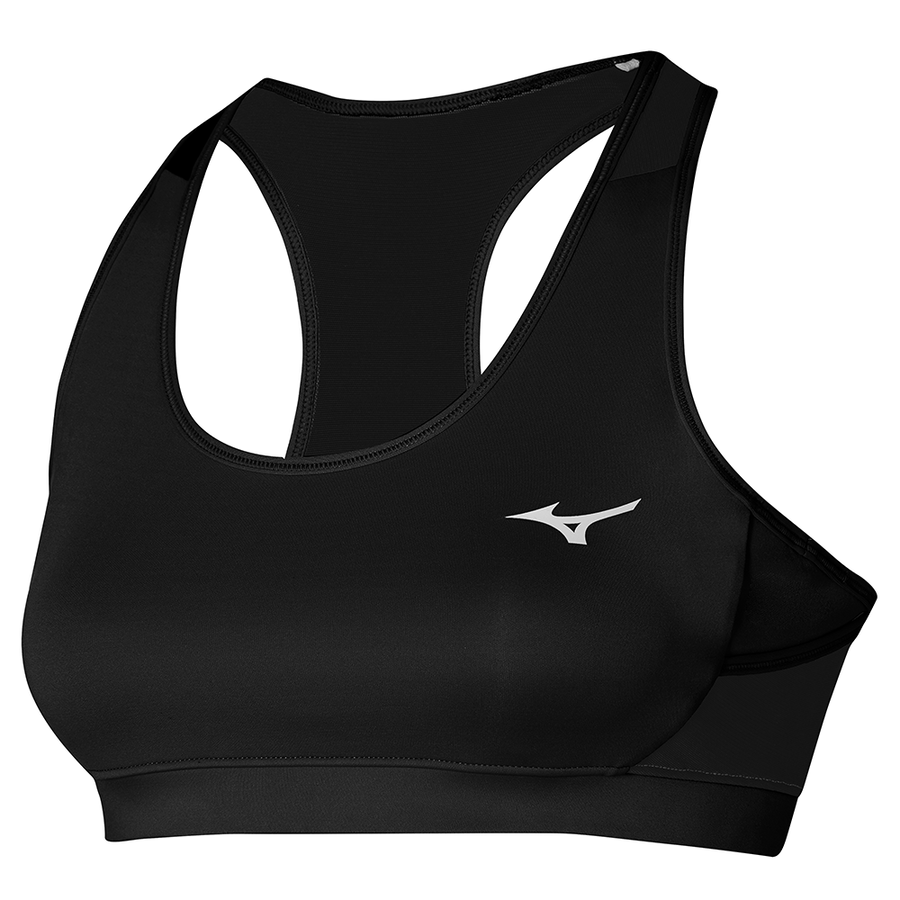 MIZUNO Alpha Sportmelltartó - Fekete - Padel 4 All