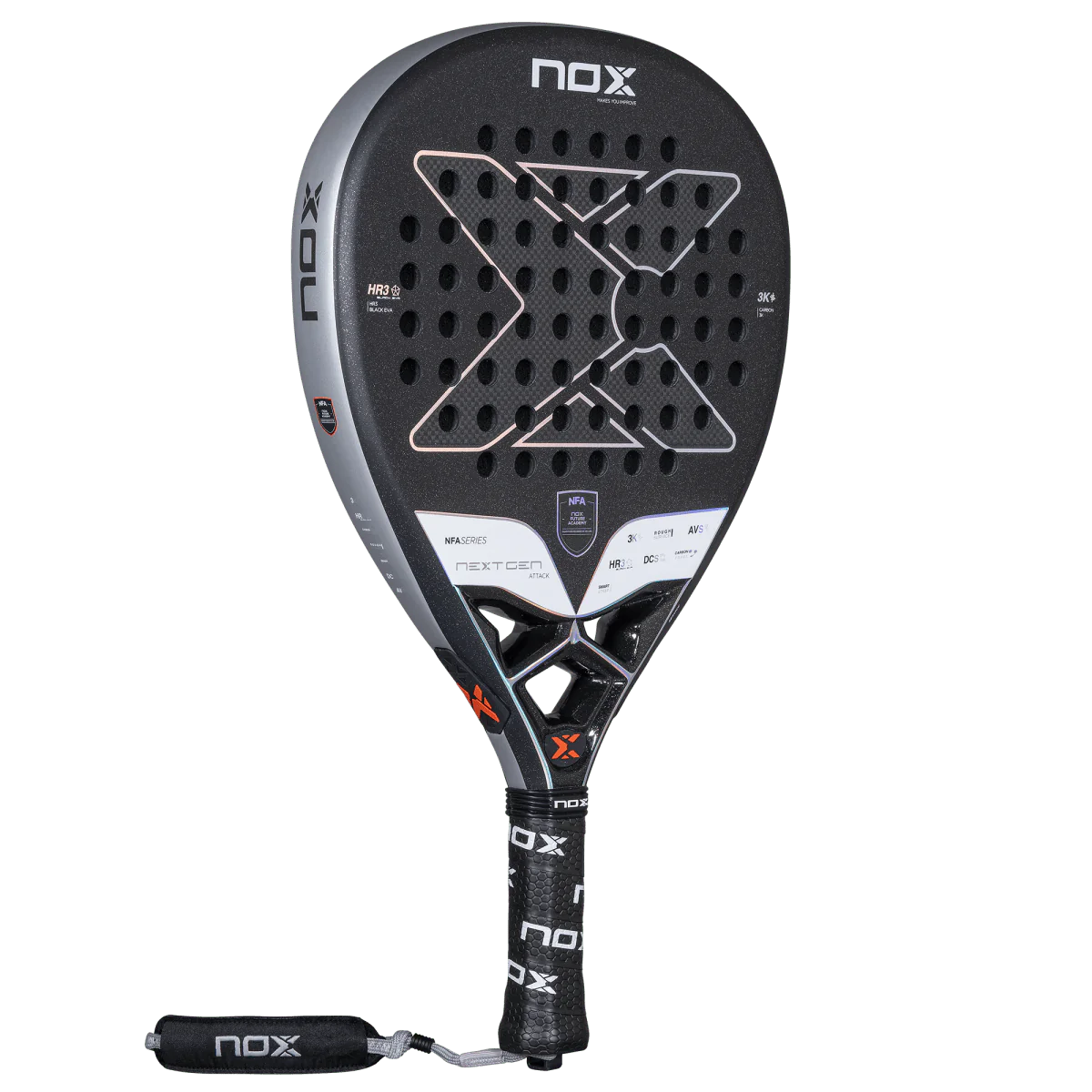 NOX NEXTGEN PRO ATTACK 3K Padel Ütő