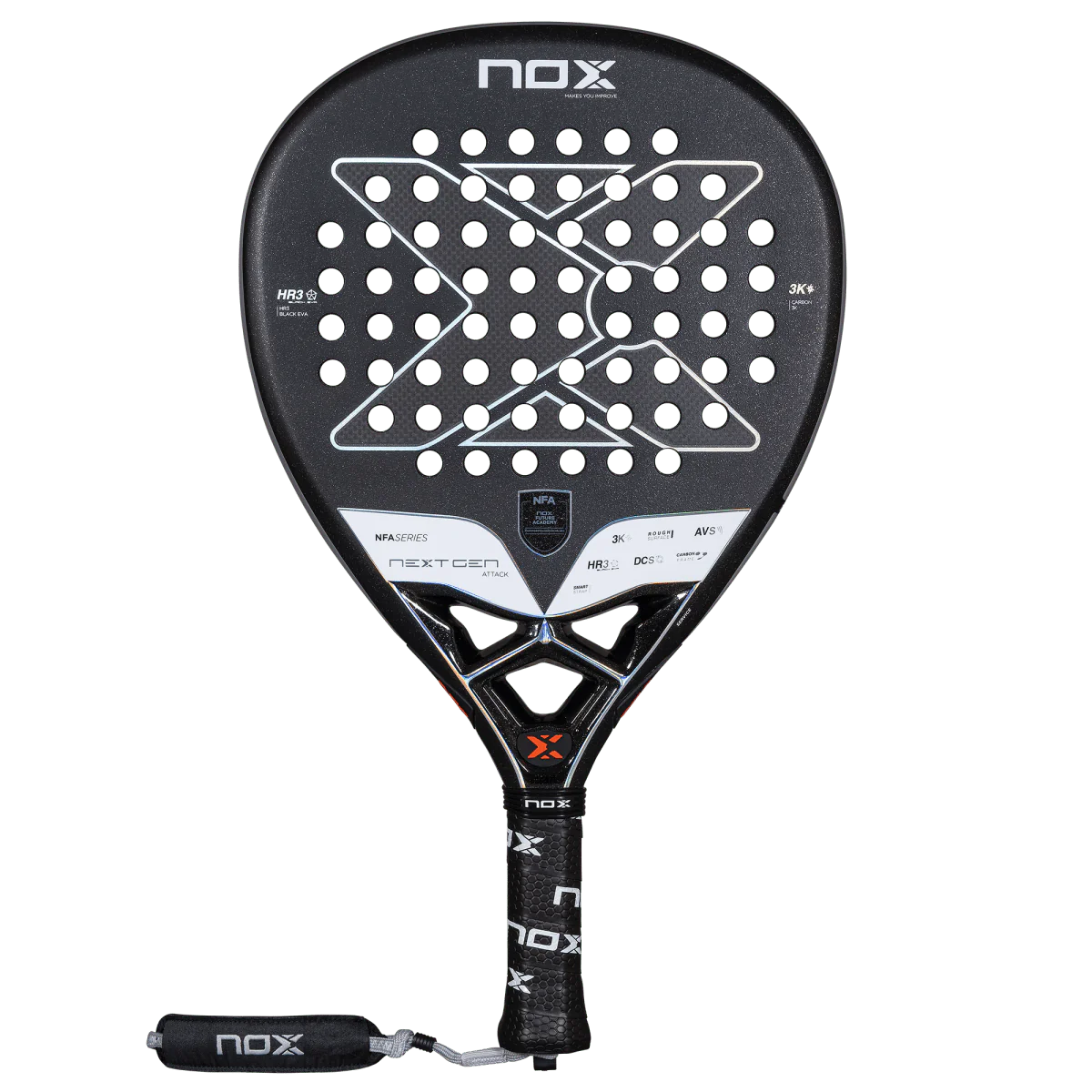 NOX NEXTGEN PRO ATTACK 3K Padel Ütő