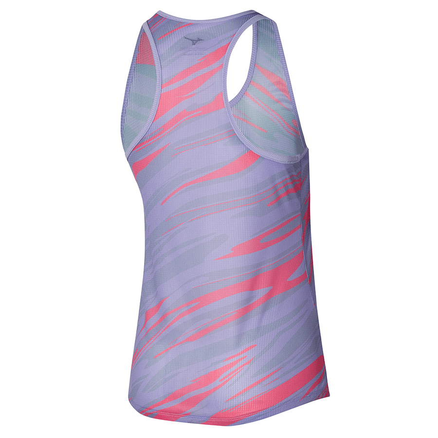 MIZUNO DAF Graphic Női Top - Pastel Lilac - Padel 4 All