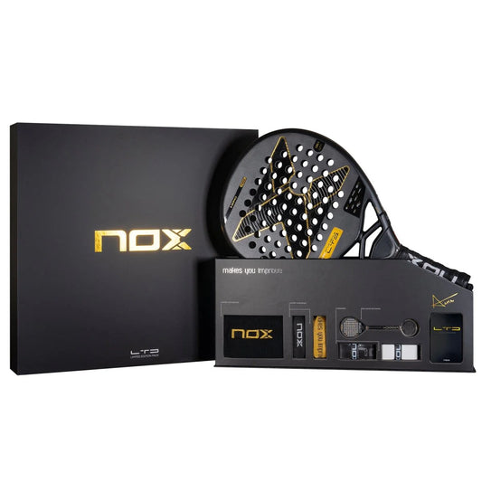 NOX AT10 Genius LTD 2025 Limitált Padel ütő csomag