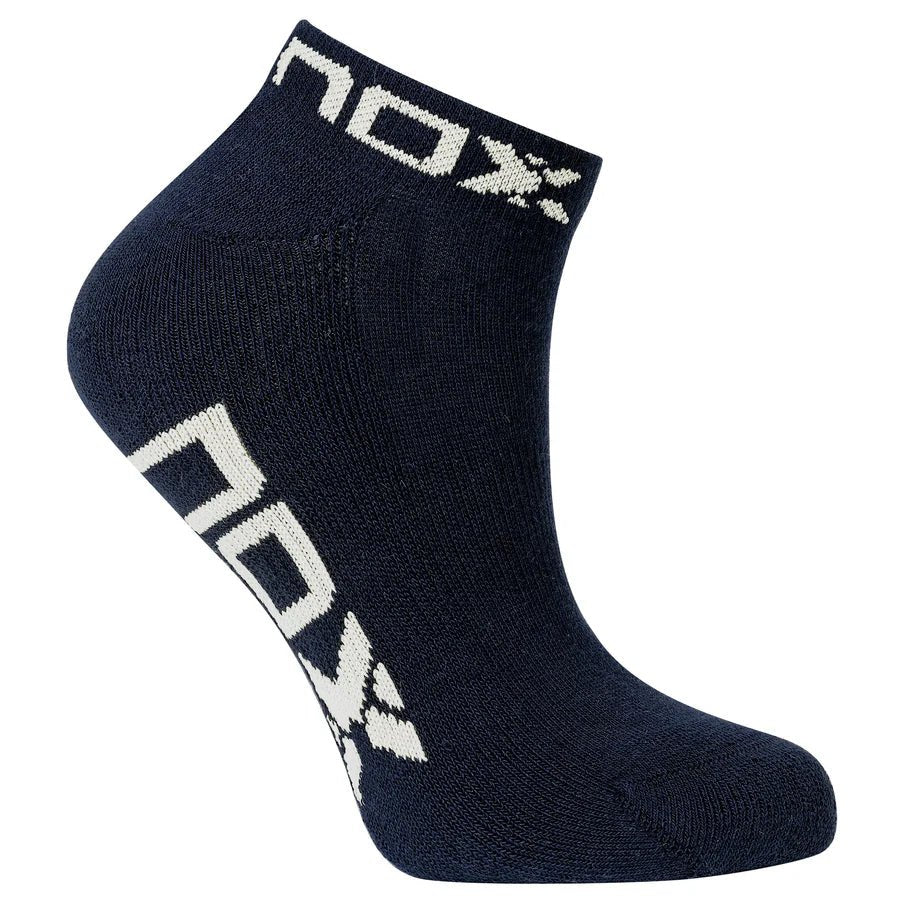 NOX Alacsonyszárú Női Sportzokni - Navy Kék/Fehér - Padel 4 All