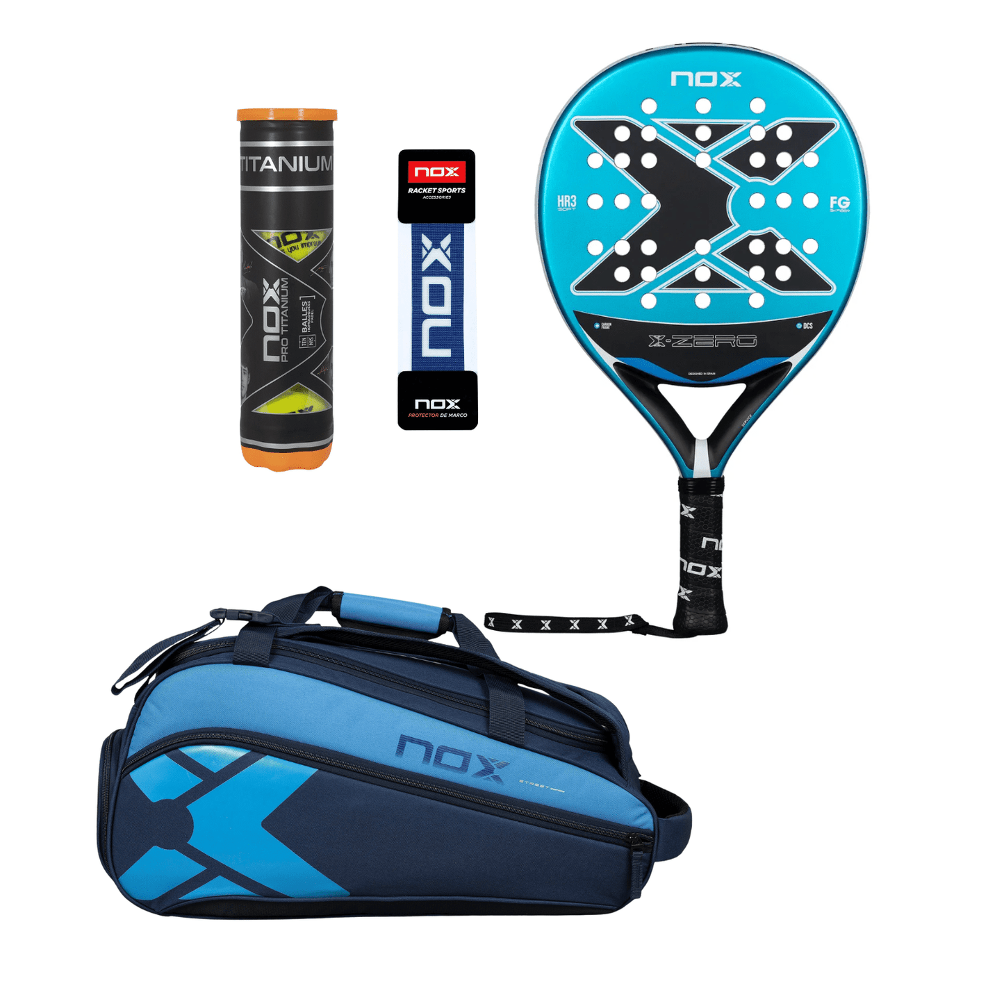 Kezdő Padel Csomag - Kék - Padel 4 All