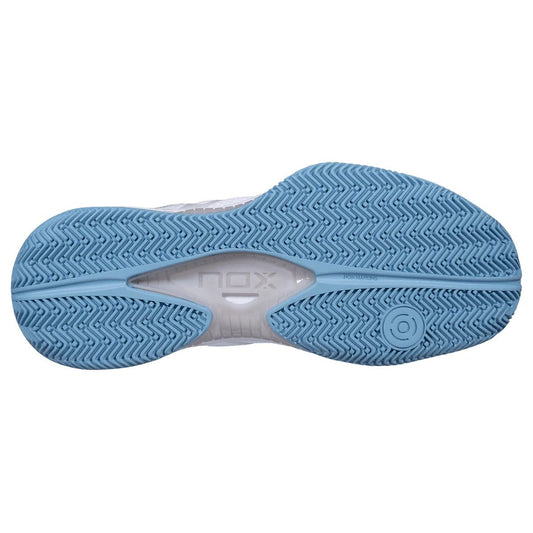 NOX NEBRO Padel Cipő - White/Dusk Blue - Padel 4 All