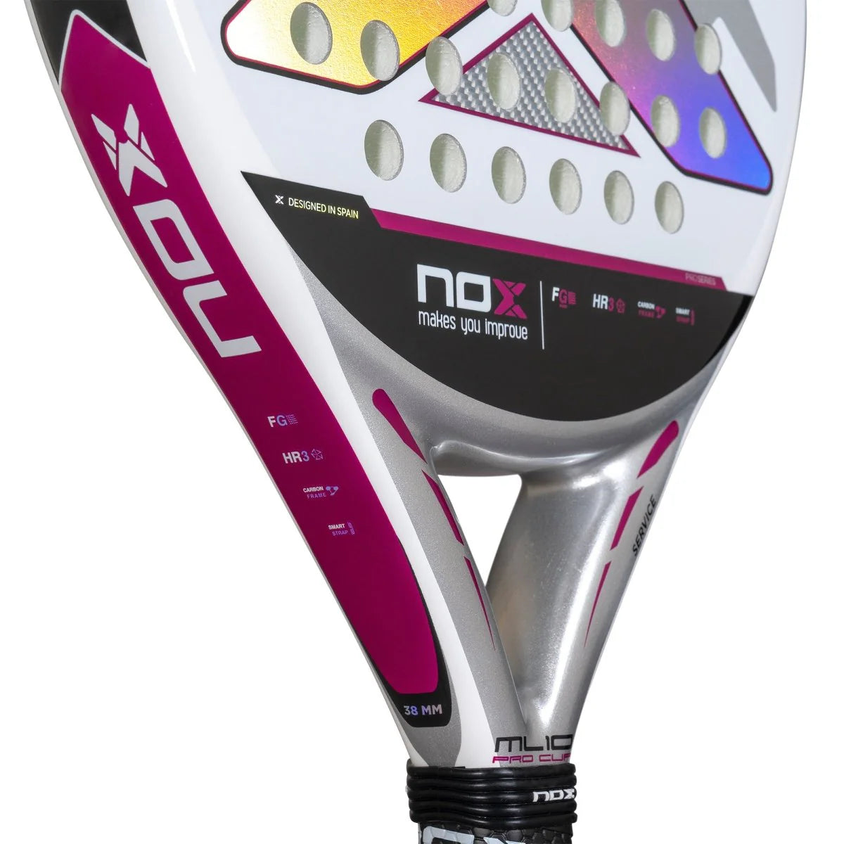 NOX ML10 PRO CUP SILVER 2025 Padel Ütő