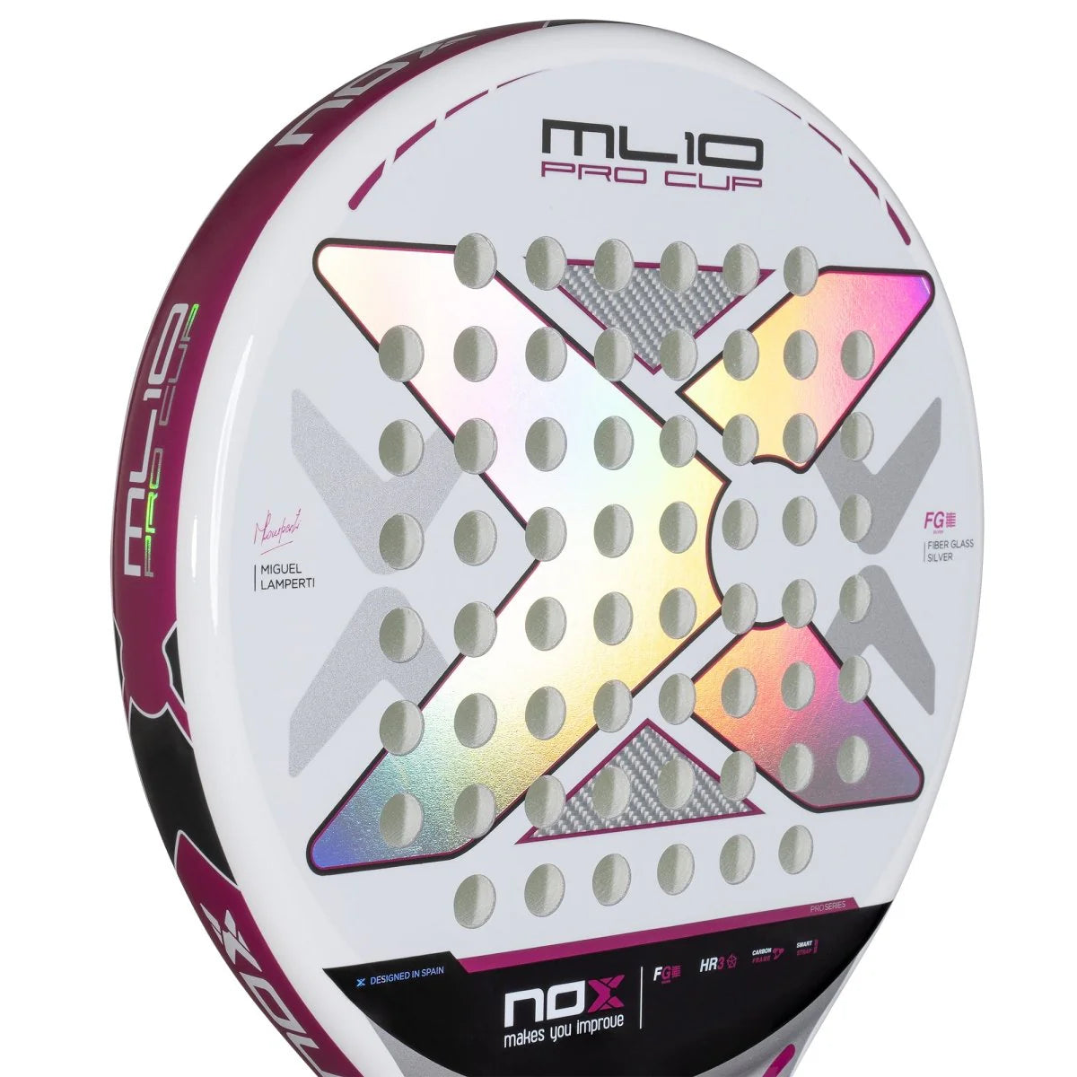 NOX ML10 PRO CUP SILVER 2025 Padel Ütő