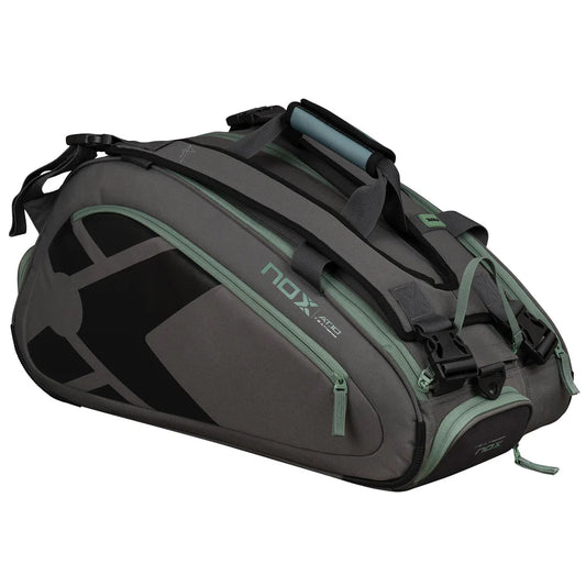NOX AT10 TEAM Padel Sporttáska - Grey/Green - Padel 4 All
