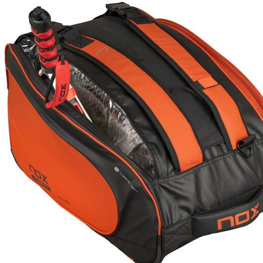 NOX ML10 TEAM Padel Sporttáska - Black/Clay - Padel 4 All
