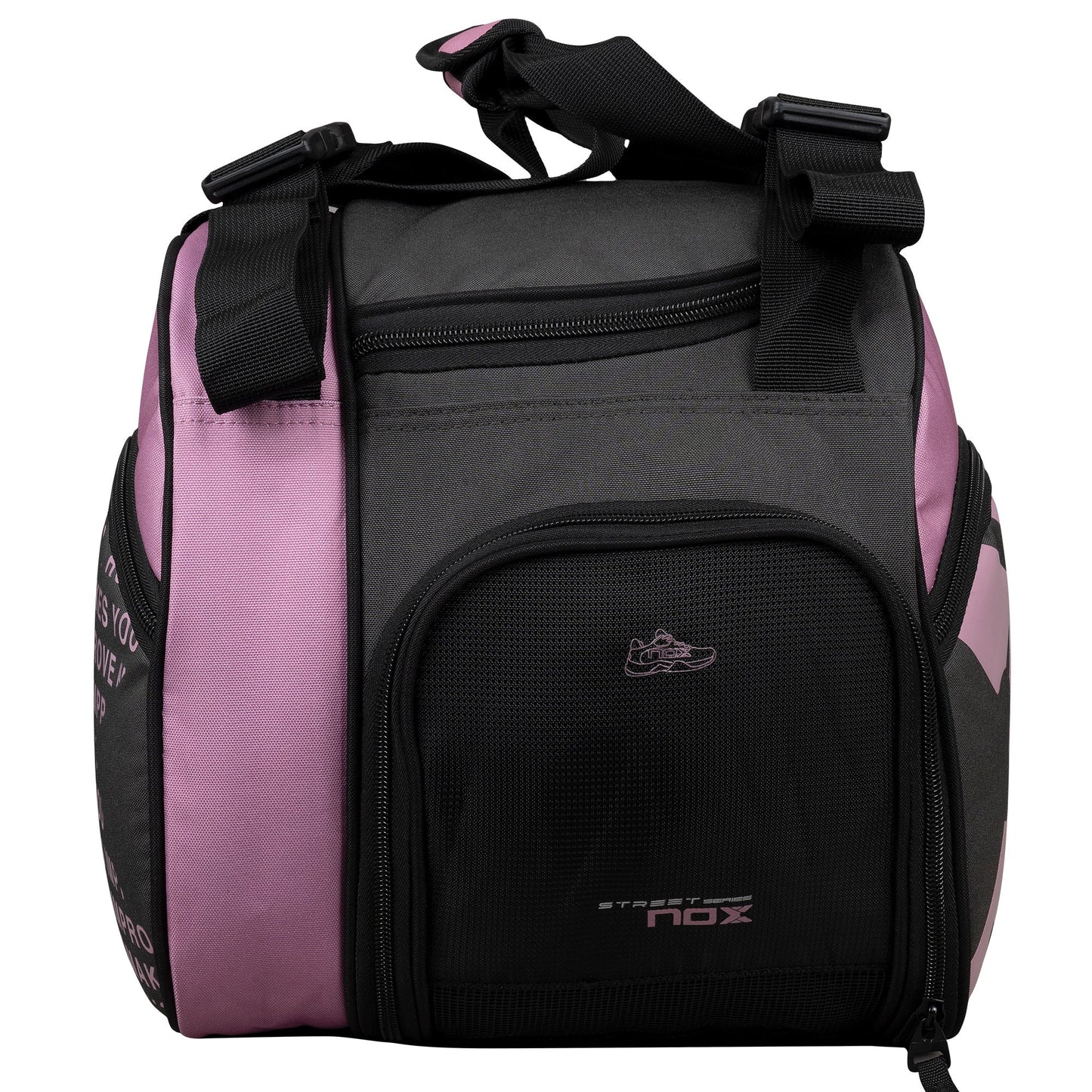 NOX STREET Series Padel Sporttáska - Grey/Pink - Padel 4 All