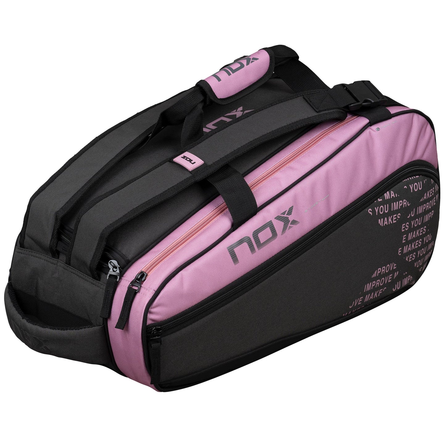 NOX STREET Series Padel Sporttáska - Grey/Pink - Padel 4 All