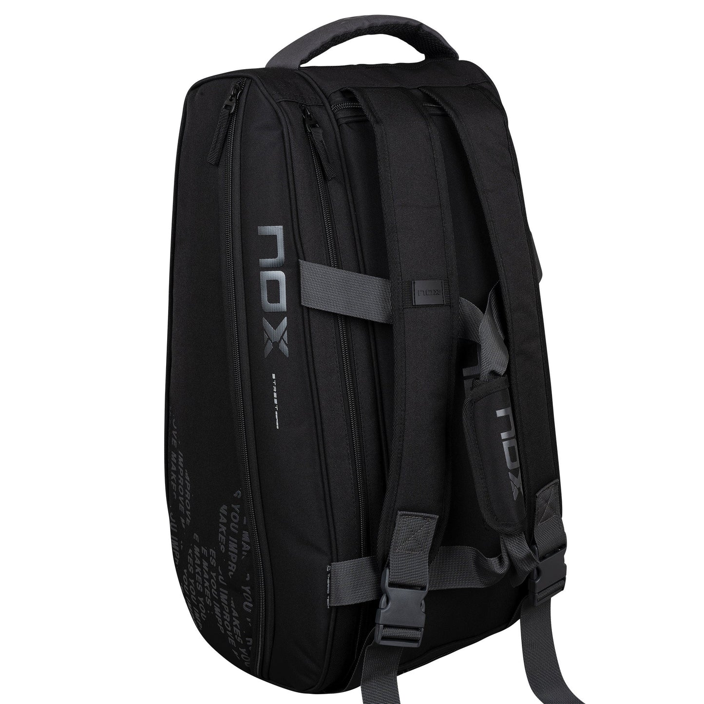 NOX STREET Series Padel Sporttáska - Black/Grey - Padel 4 All