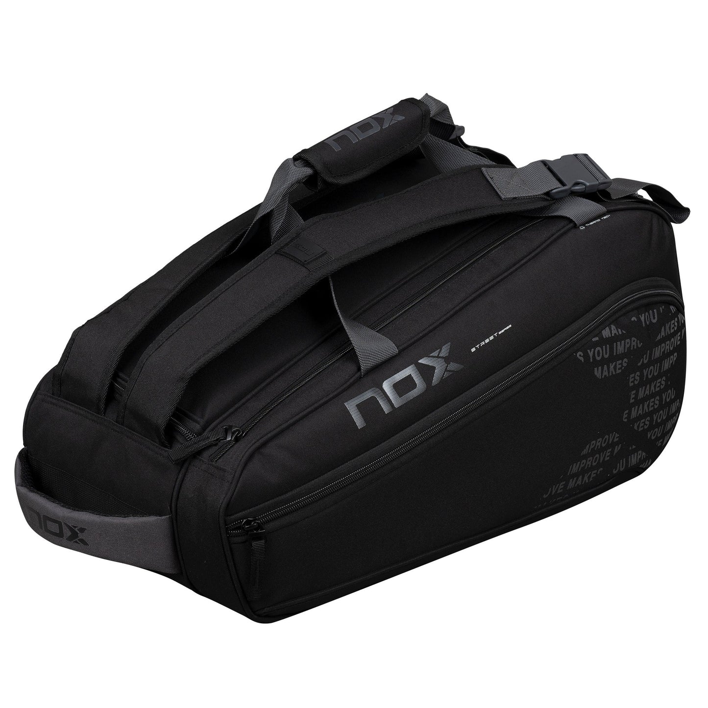 NOX STREET Series Padel Sporttáska - Black/Grey - Padel 4 All