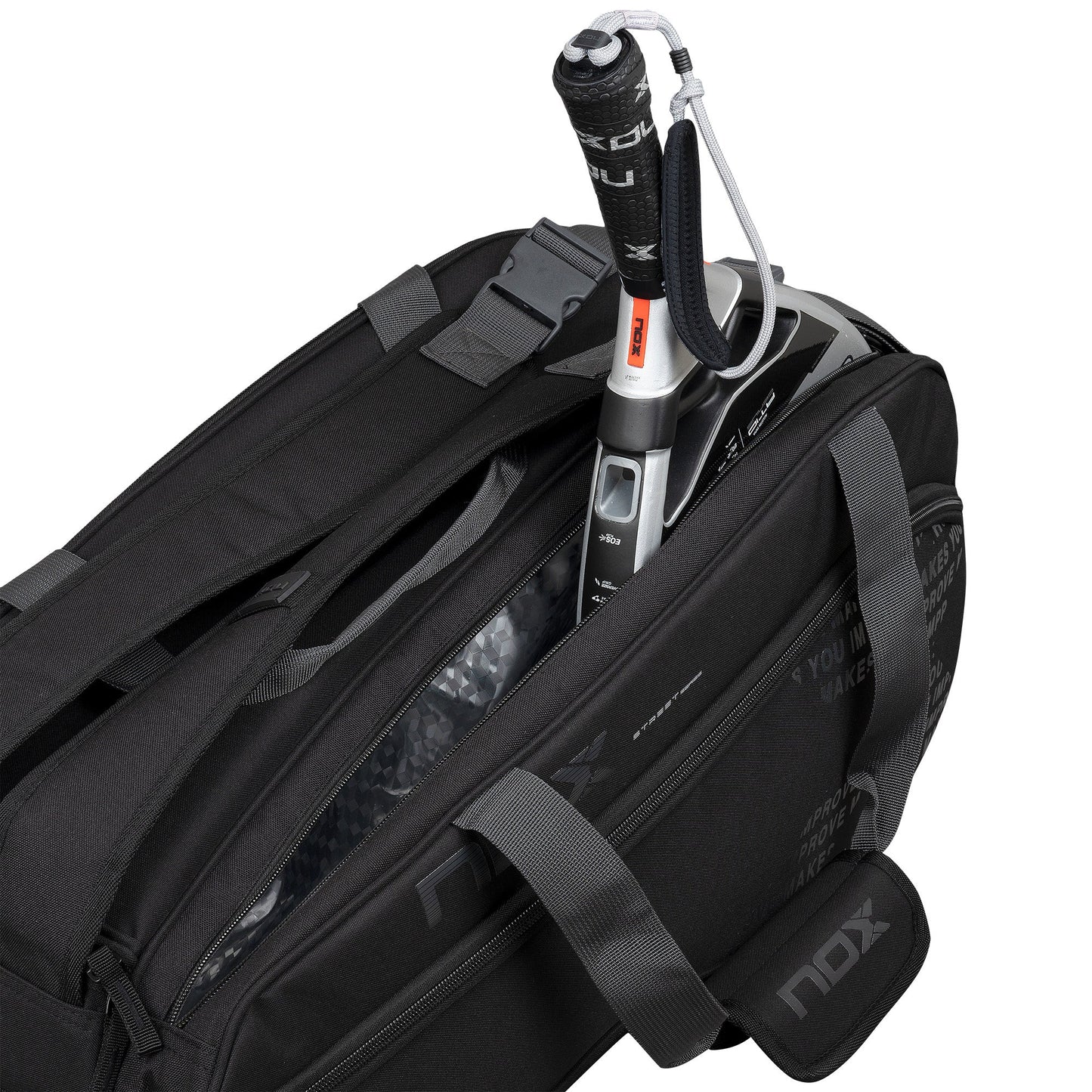 NOX STREET Series Padel Sporttáska - Black/Grey - Padel 4 All