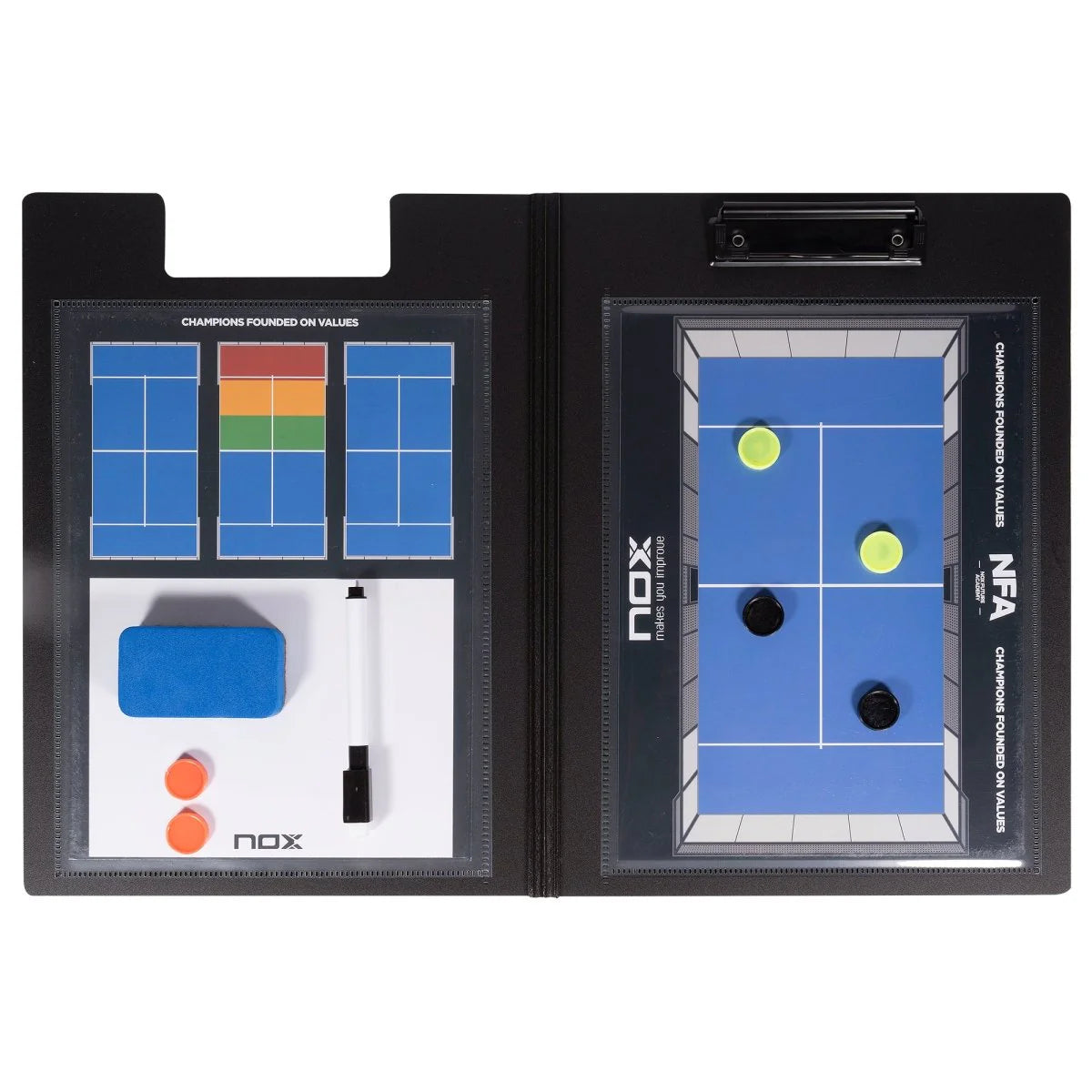 NOX Padel Edző Mágnestábla és Irattartó