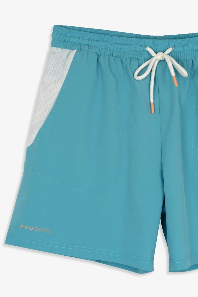 NOX PRO Férfi Sport Short- Türkiz