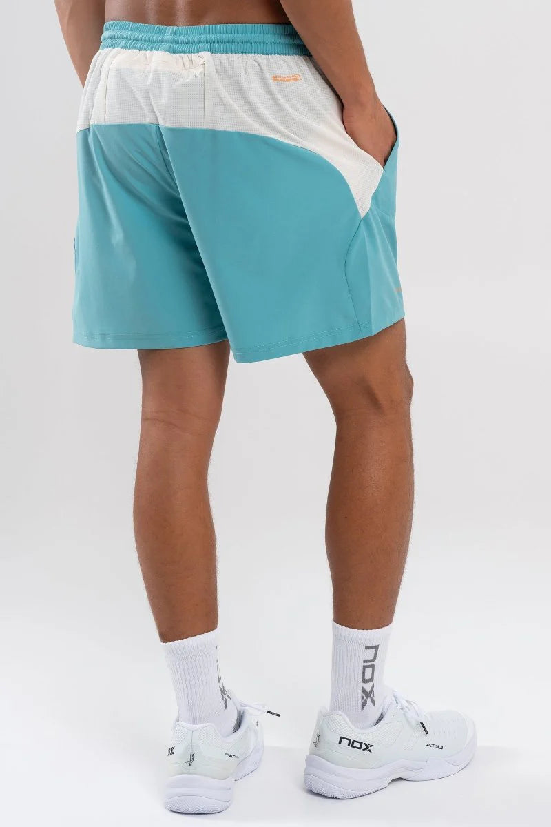 NOX PRO Férfi Sport Short- Türkiz