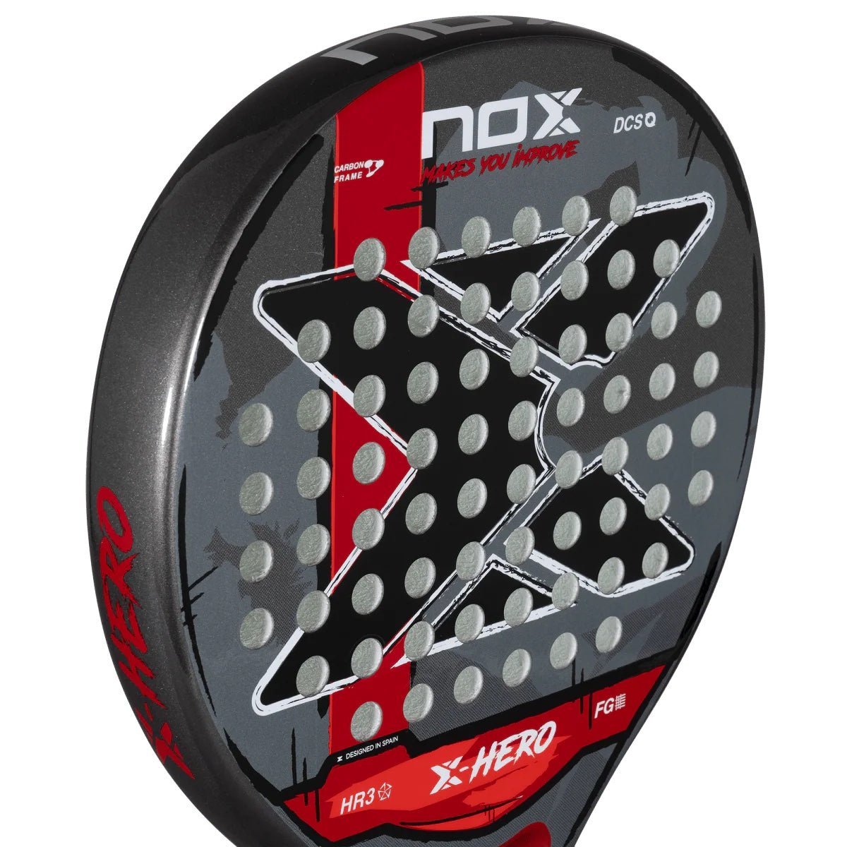 NOX X - HERO 2026 Padel Ütő - Piros - Padel 4 All