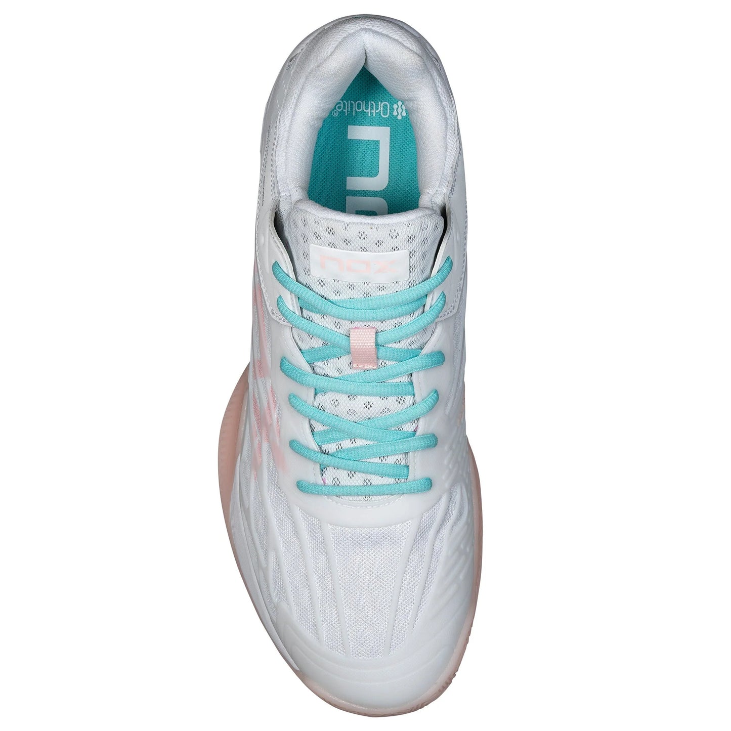 NOX AT10 LUX Padel Cipő - White/Potpurri - Padel 4 All
